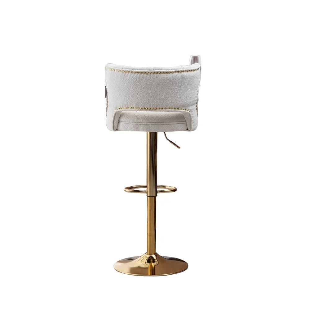 Cream Verona Bar Stool - All India Decor
