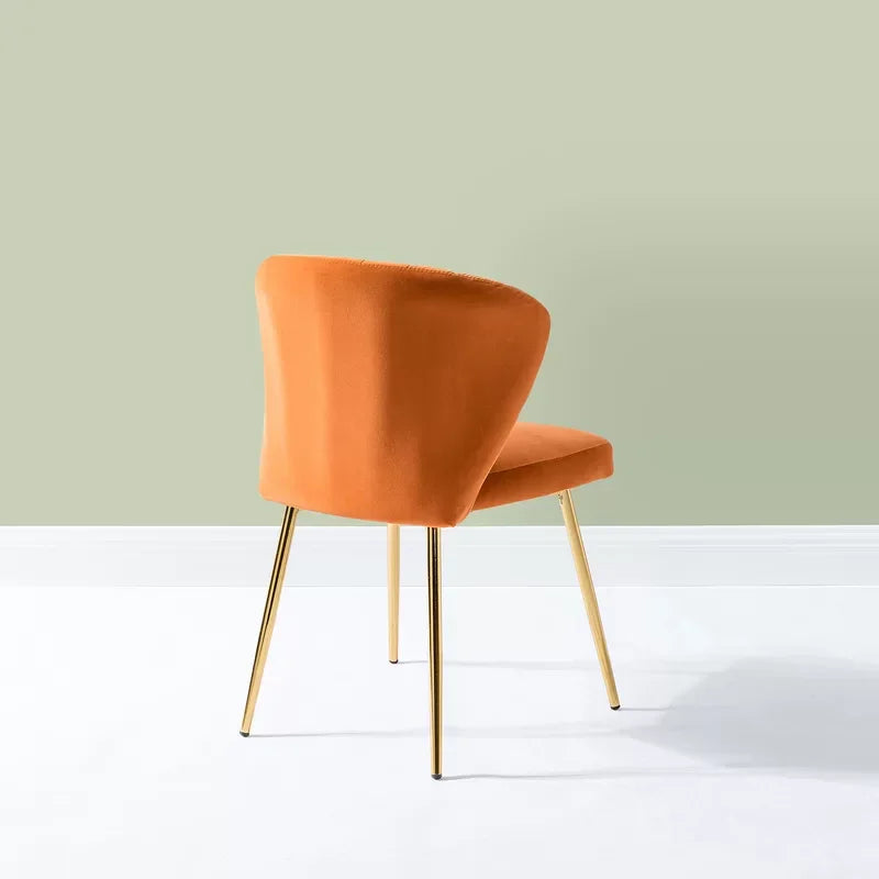 Orange Chimene Accent Chair - All India Decor