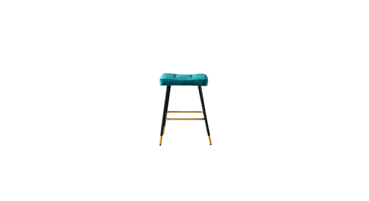 Teal Color Julio Counter Stool