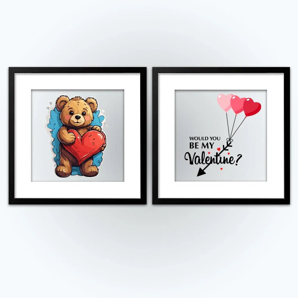 Love's Canvas: Photo Frame Artistry - All India Decor