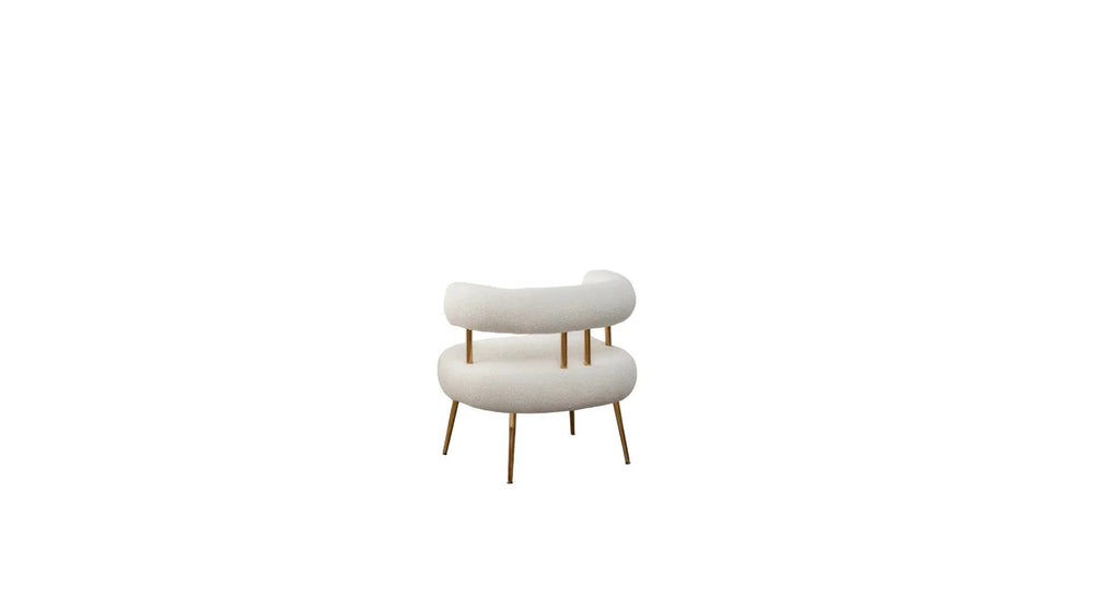 Beige Bonnita Accent Chair - All India Decor