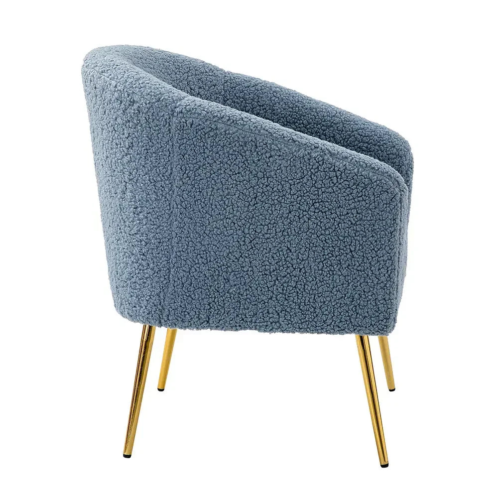 Blue Herrin Accent Chair - All India Decor