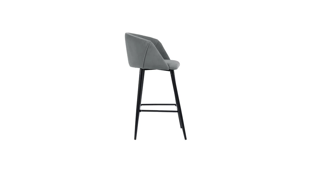 Grey Color Clea Counter Stool - All India Decor