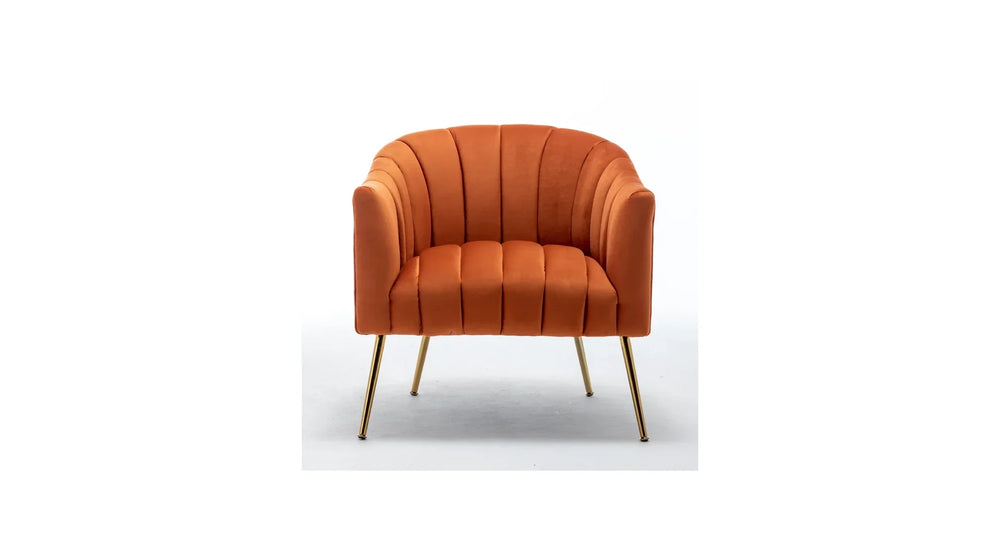 Orange Jella Accent Chair - All India Decor