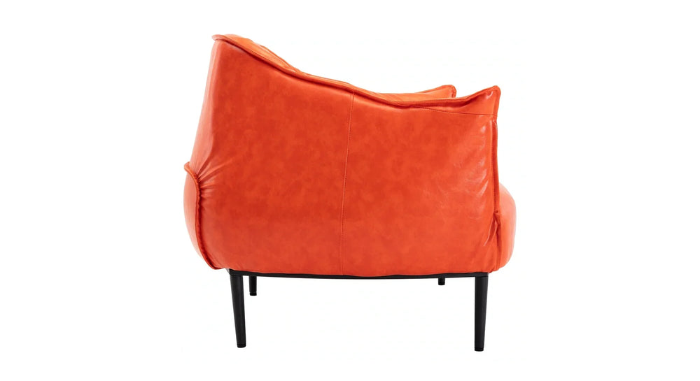 Orange Almeda Accnet Chair - All India Decor