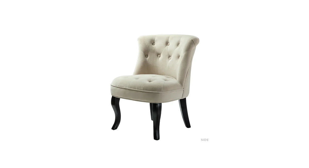 Beige Donata Accent Chair - All India Decor