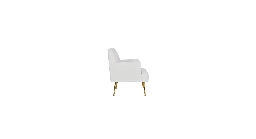 Cream Esme Accent Chair - All India Decor