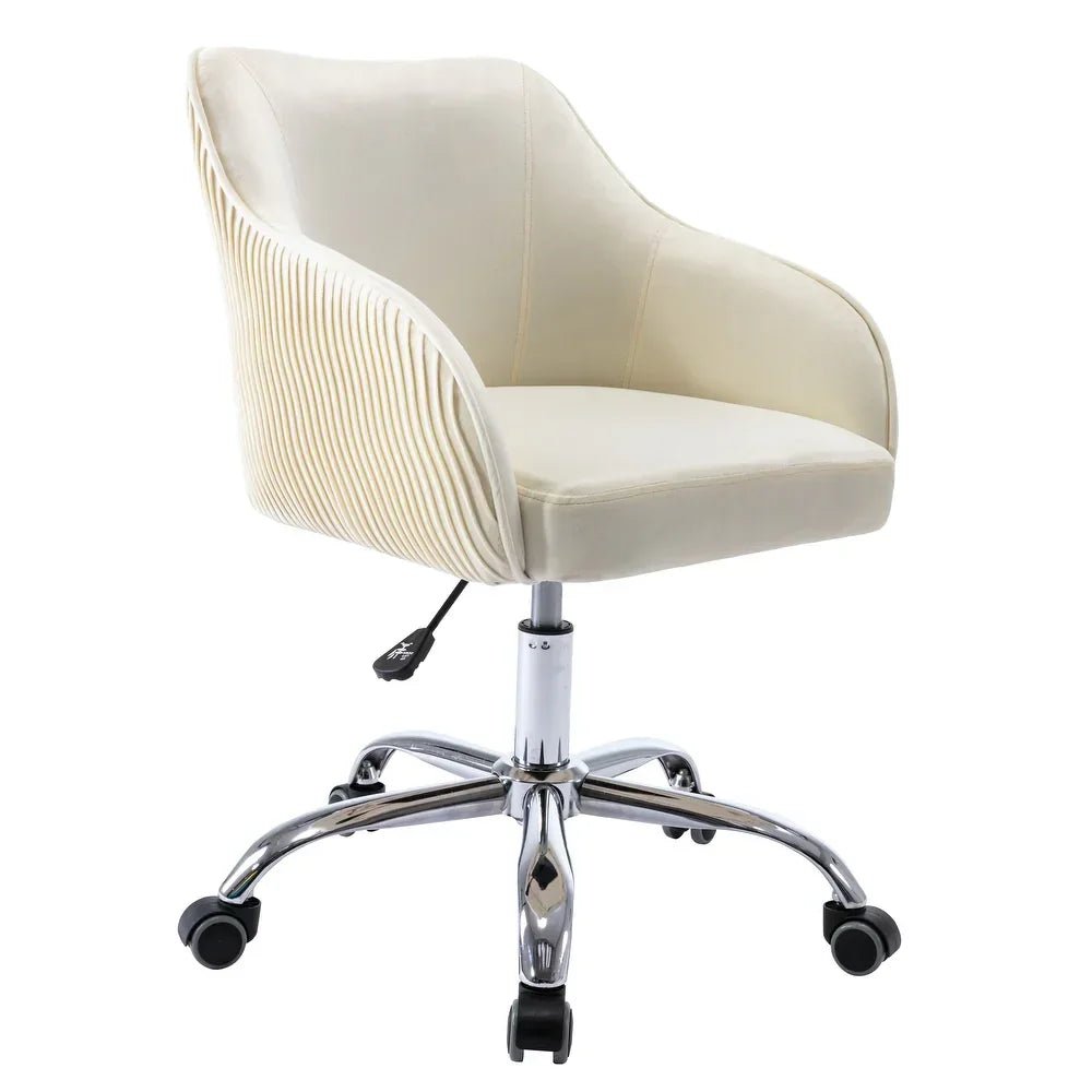 Beige Leisel Task Chair - All India Decor