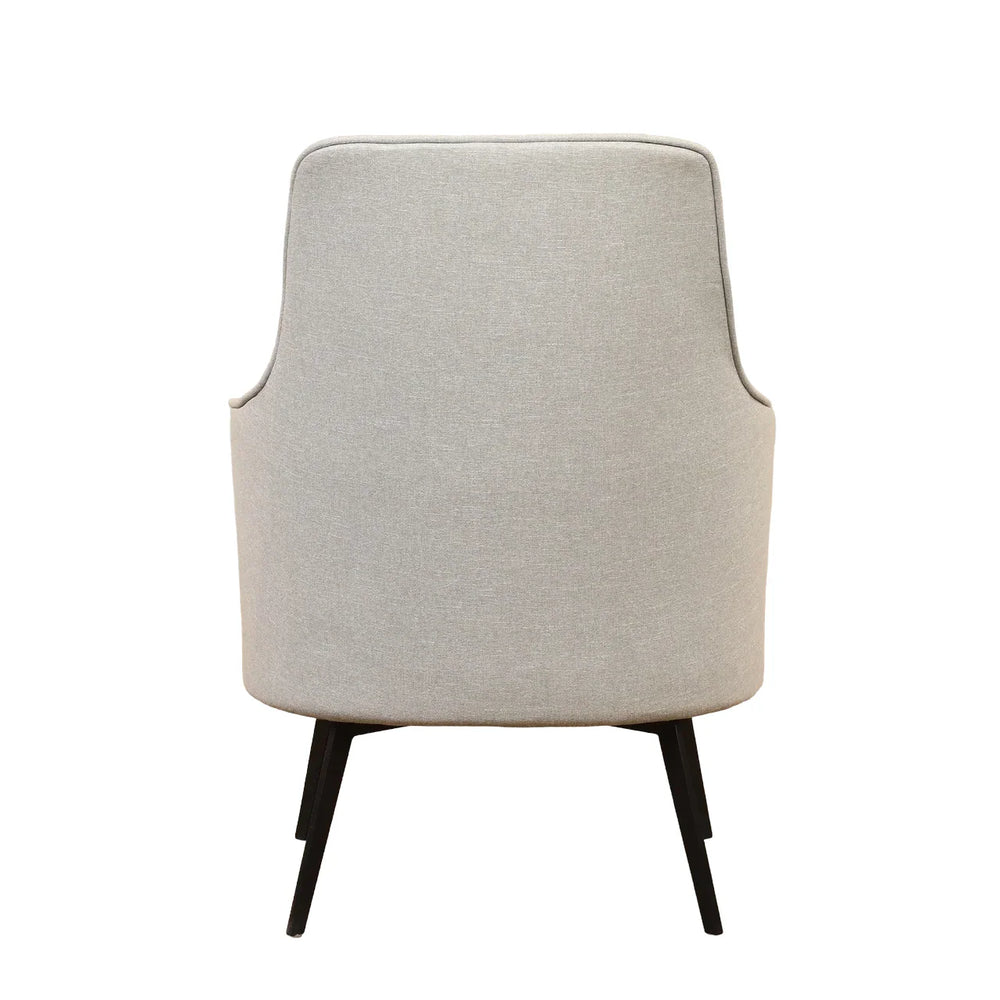 Grey Bertita Accnet Chair - All India Decor