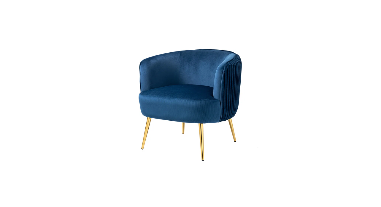 Blue Leiser Accent Chair