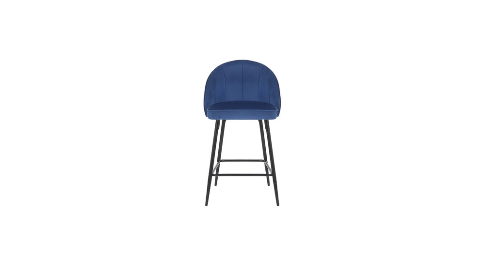 Blue Color Hindmen Counter Stool - All India Decor