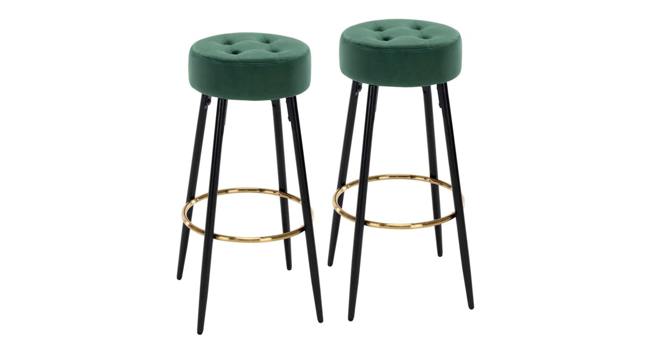 Green Color Ceazar Counter Stool