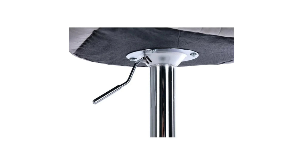 Grey Color Dee Swiel Adjustable Bar Stool - All India Decor