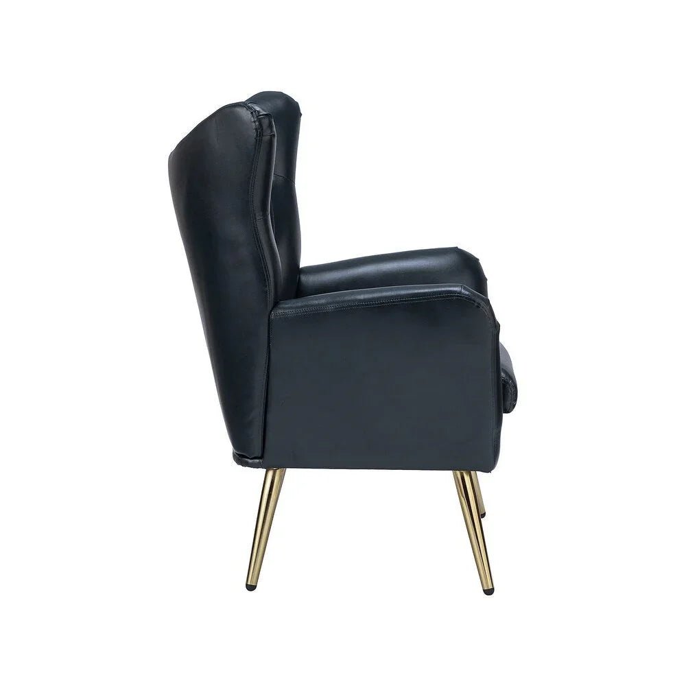 Black Hedley Accent Chair - All India Decor