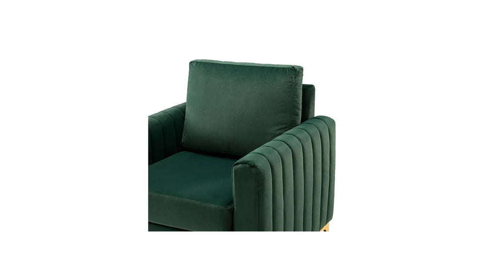 Green Rafeal Lounge Chair - All India Decor