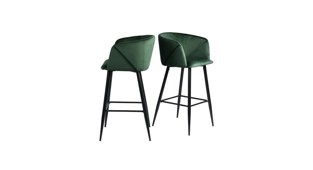 Green Color Clea Counter Stool - All India Decor