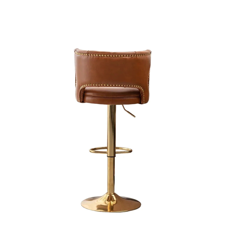 Tan Verona Bar Stool - All India Decor