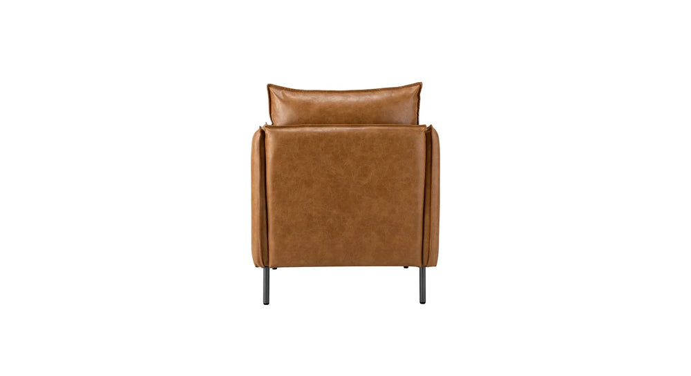 Tan Lucas Accent Chair - All India Decor
