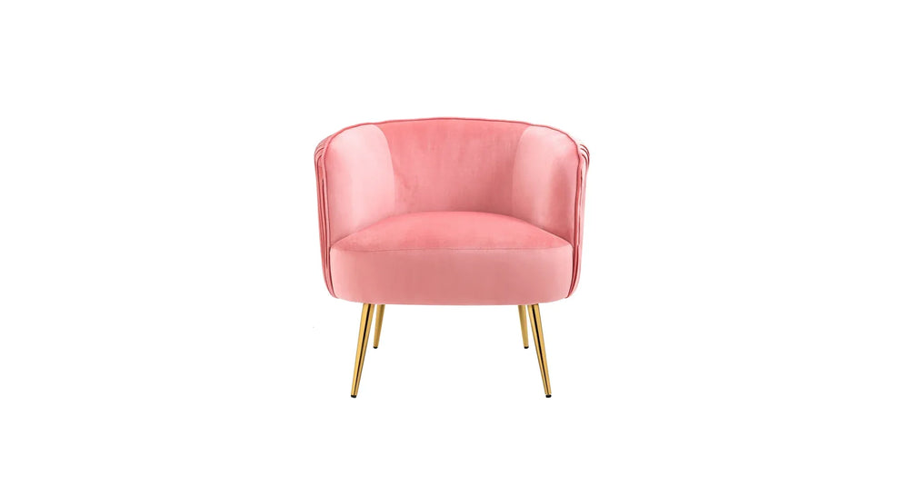 Peach Leiser Accent Chair - All India Decor