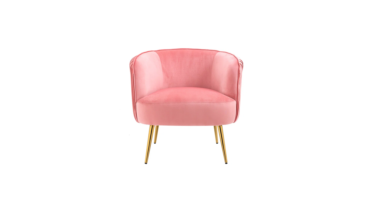 Peach Leiser Accent Chair