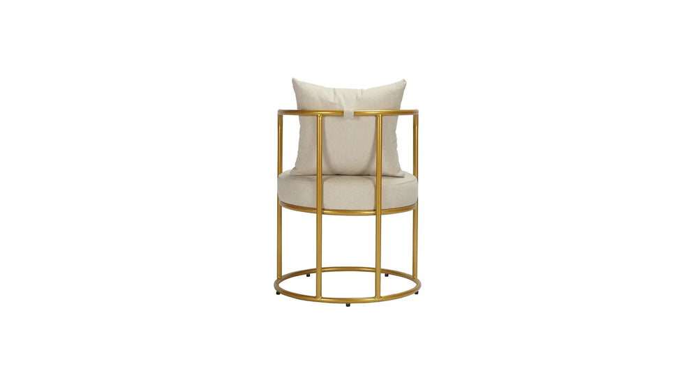 Beige Allex Chair - All India Decor