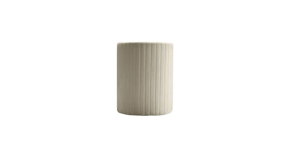Beige Schillar Chair With Ottoman - All India Decor