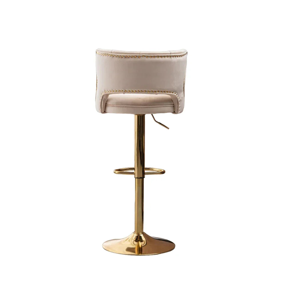 Beige Verona Bar Stool - All India Decor