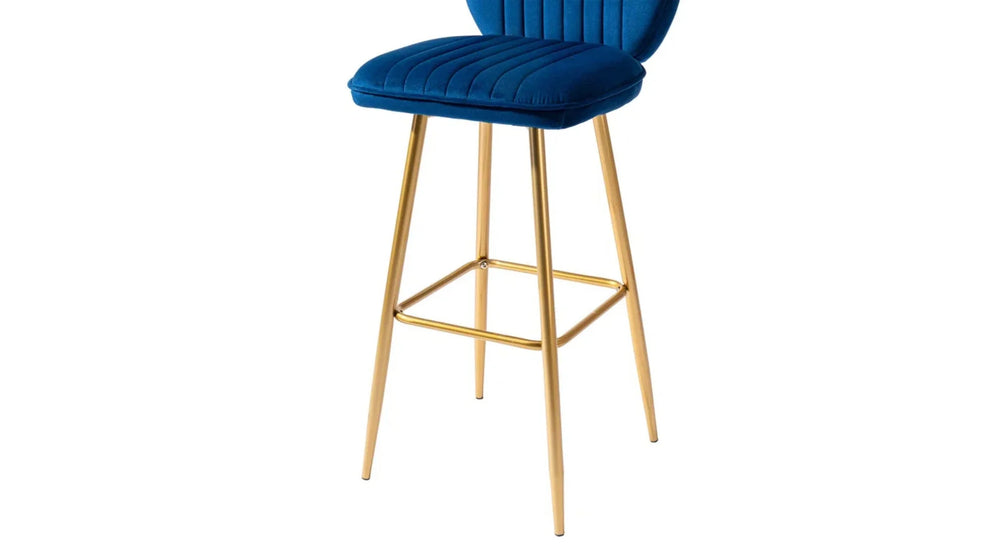 Blue Color Rafael Bar Stool - All India Decor