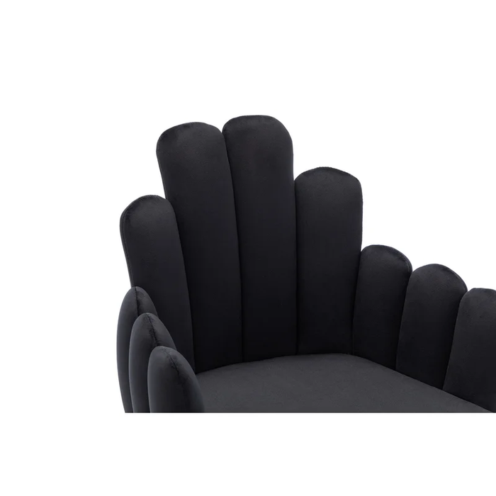 Black Trent Accent Chair