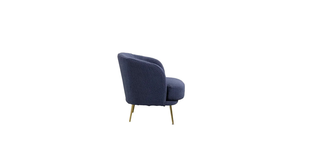 Blue Citium Accent Chair - All India Decor