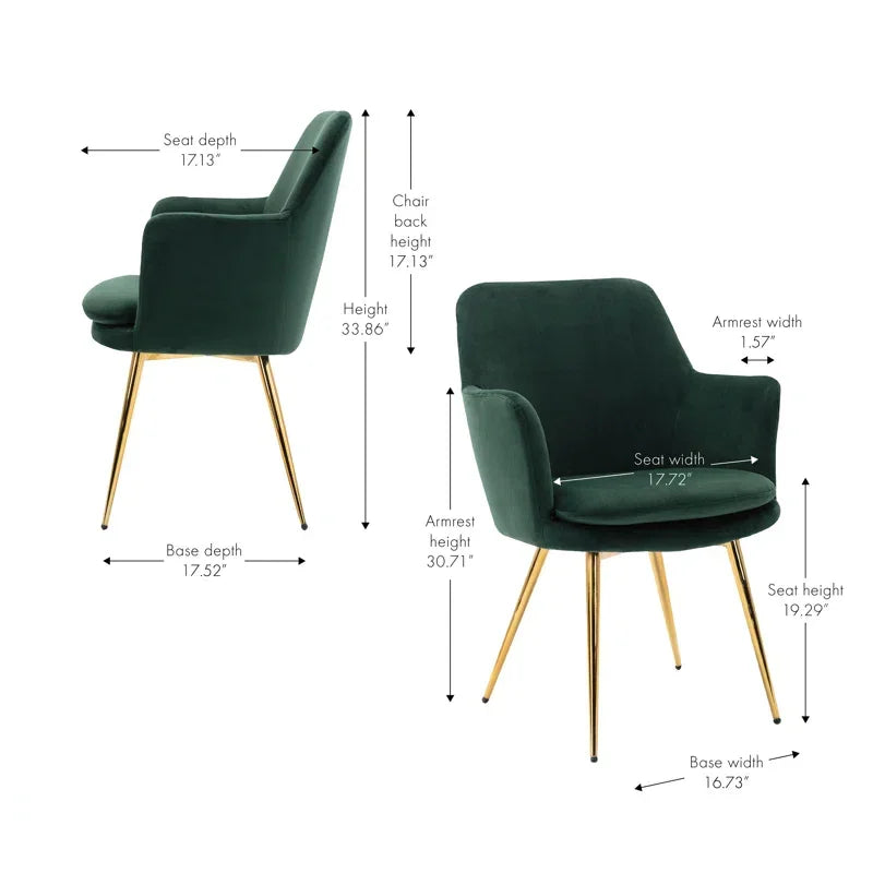 Green Tonas Accent Chair - All India Decor
