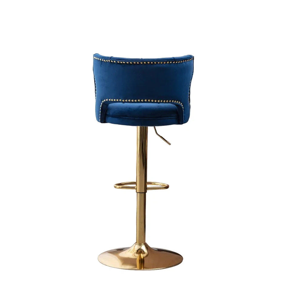 Blue Verona Bar Stool - All India Decor