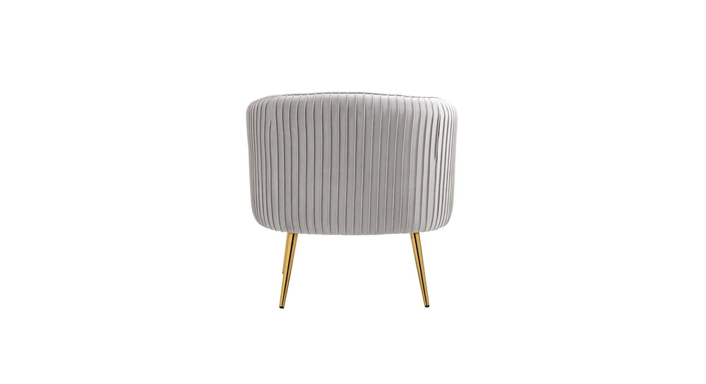 Grey Leiser Accent Chair - All India Decor