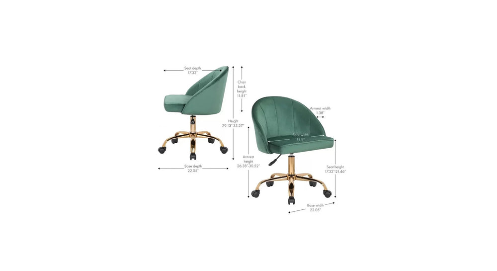 Green Hindmen Task Chair - All India Decor