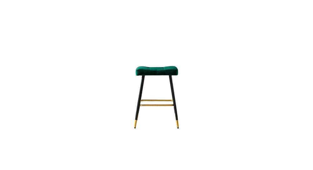 Green Color Julio Counter Stool - All India Decor