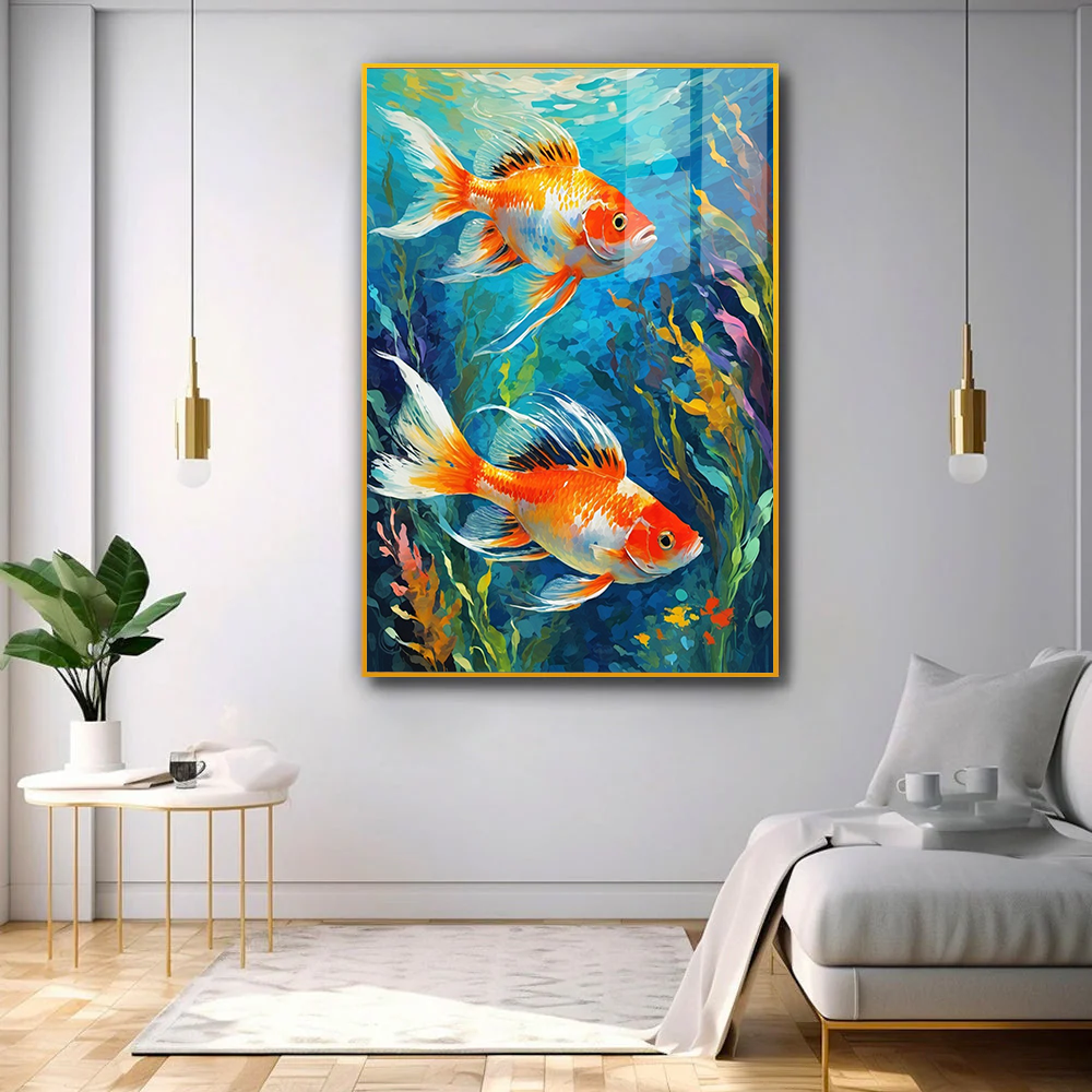 Fish Acrylic Wall Paintings & Arts