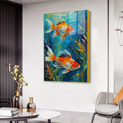 Fish Acrylic Wall Paintings & Arts