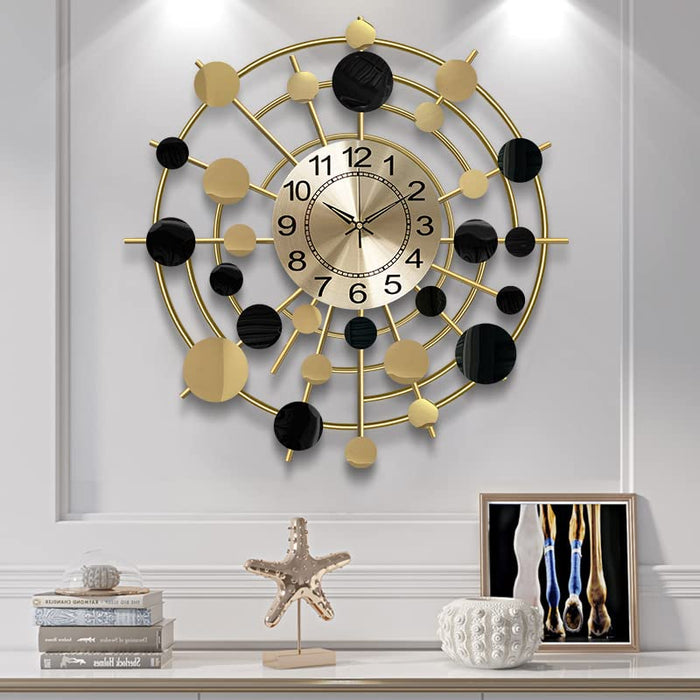 Galaxy Metal Wall Clock