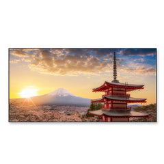 Mt. Fuji Landscape Framed Wall Art