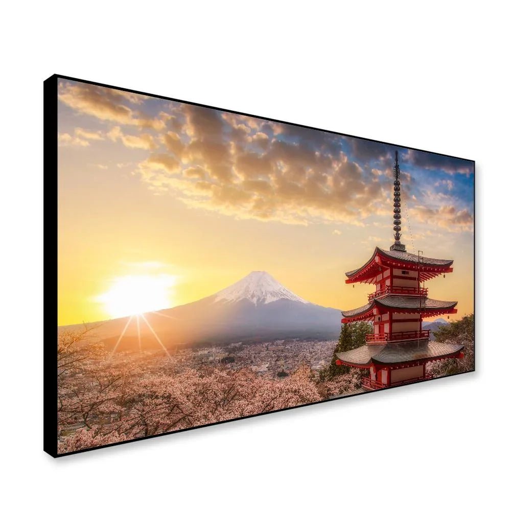 Mt. Fuji Landscape Framed Wall Art - All India Decor