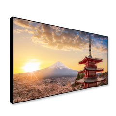 Mt. Fuji Landscape Framed Wall Art