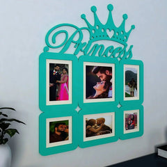 Princess Turquoise Hanging Photo Frame - All India Decor