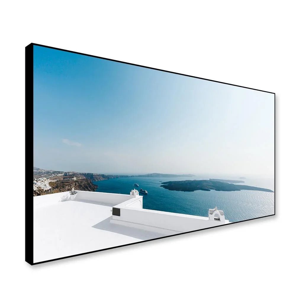 Santorini Island Greece Framed Wall Art - All India Decor