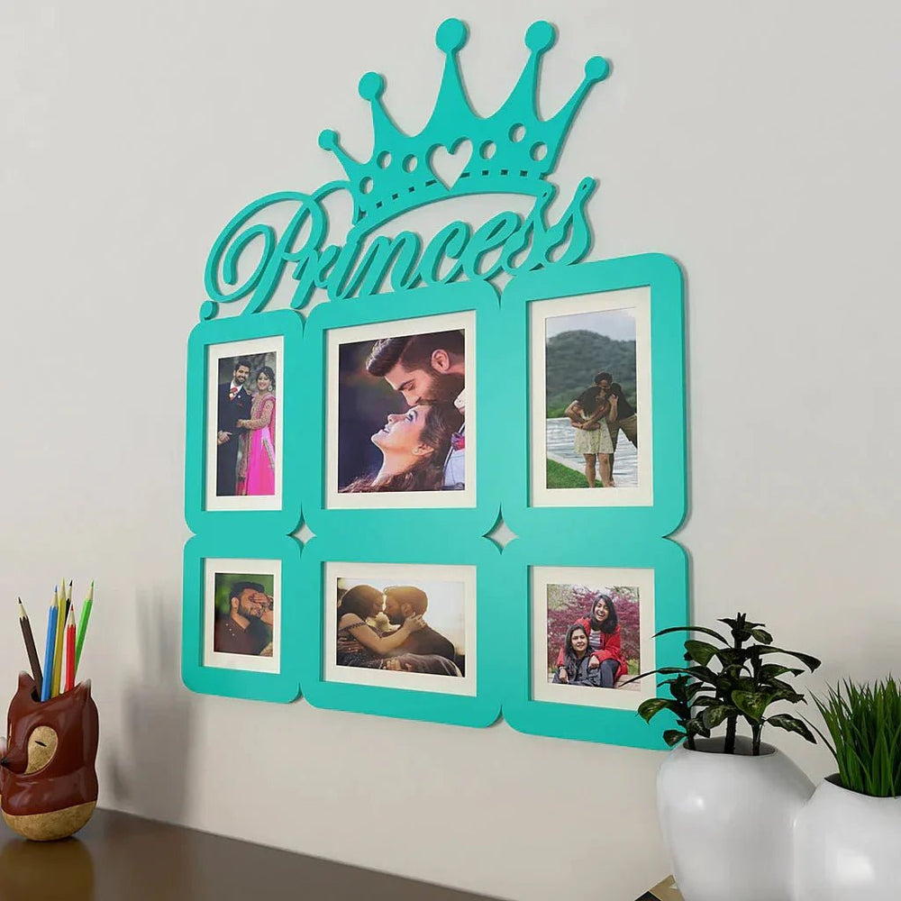 Princess Turquoise Hanging Photo Frame - All India Decor