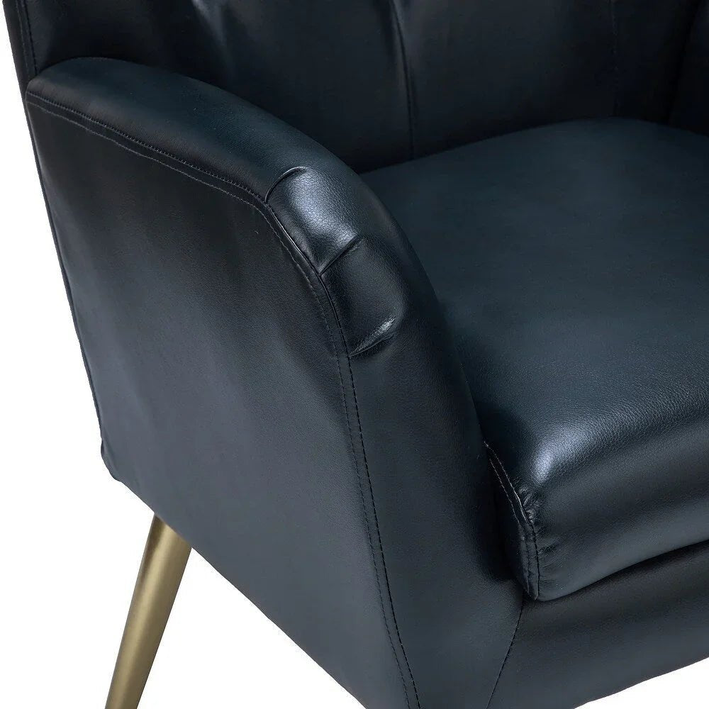 Black Hedley Accent Chair - All India Decor