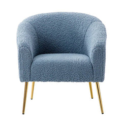Blue Herrin Accent Chair - All India Decor
