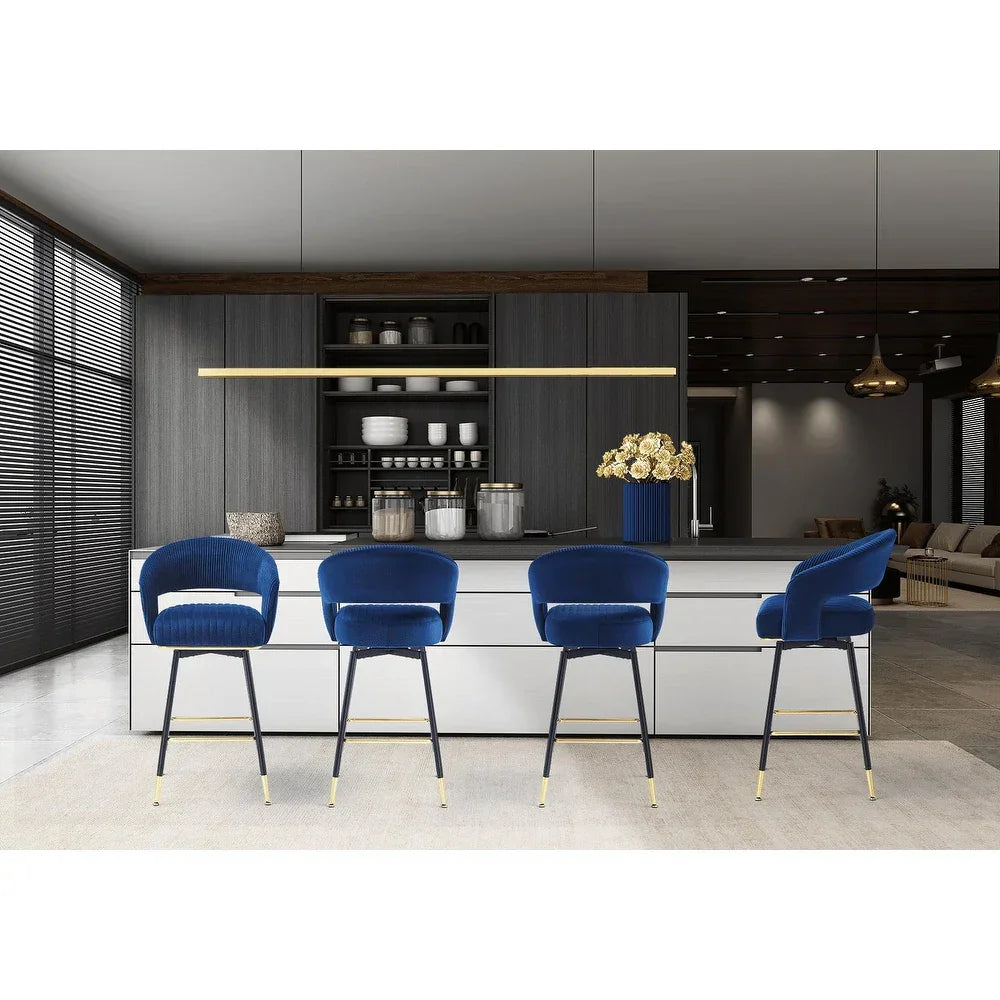 Blue Mixoy Bar Stool - All India Decor
