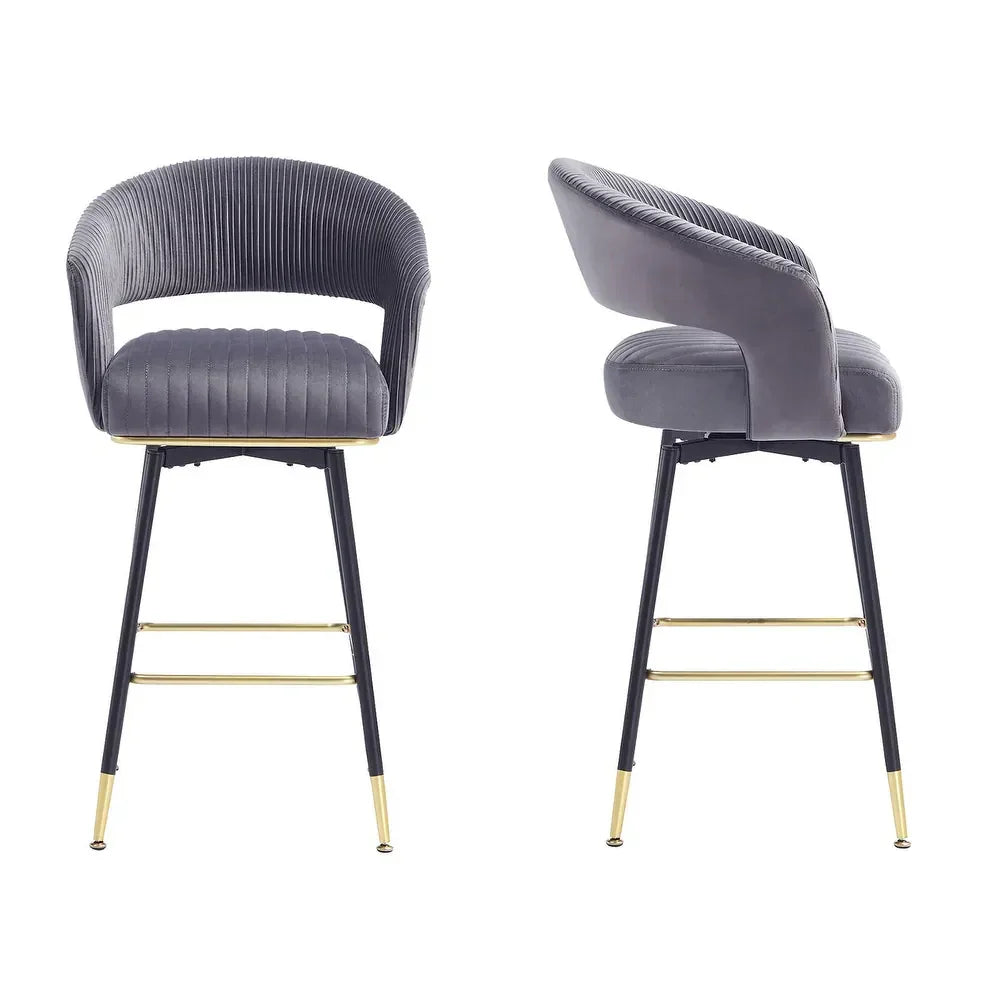 Grey Mixoy Bar Stool - All India Decor