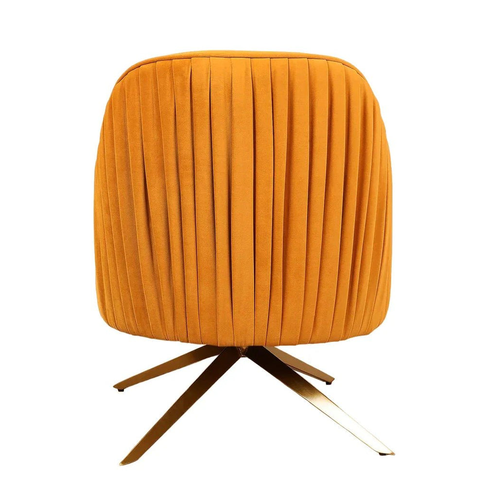 Musturd Gladden Revolving Accent Chair - All India Decor
