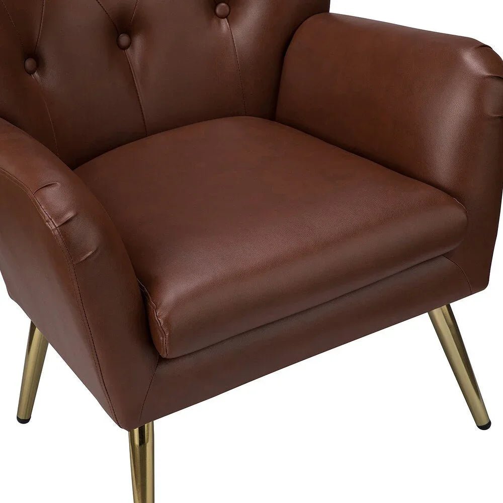 Brown Hedley Accent Chair - All India Decor